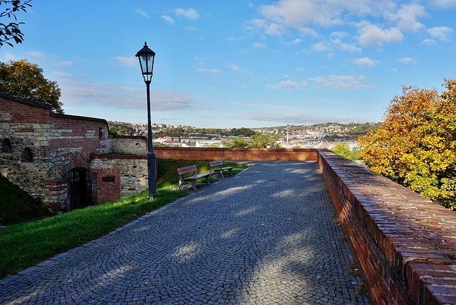 Cinta muraria della Fortezza di Vysehrad