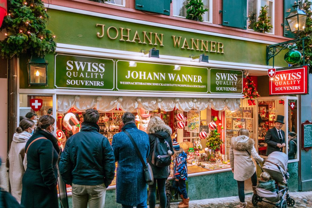 Cosa vedere a Basilea a Natale: il negozio di Johann Wanner