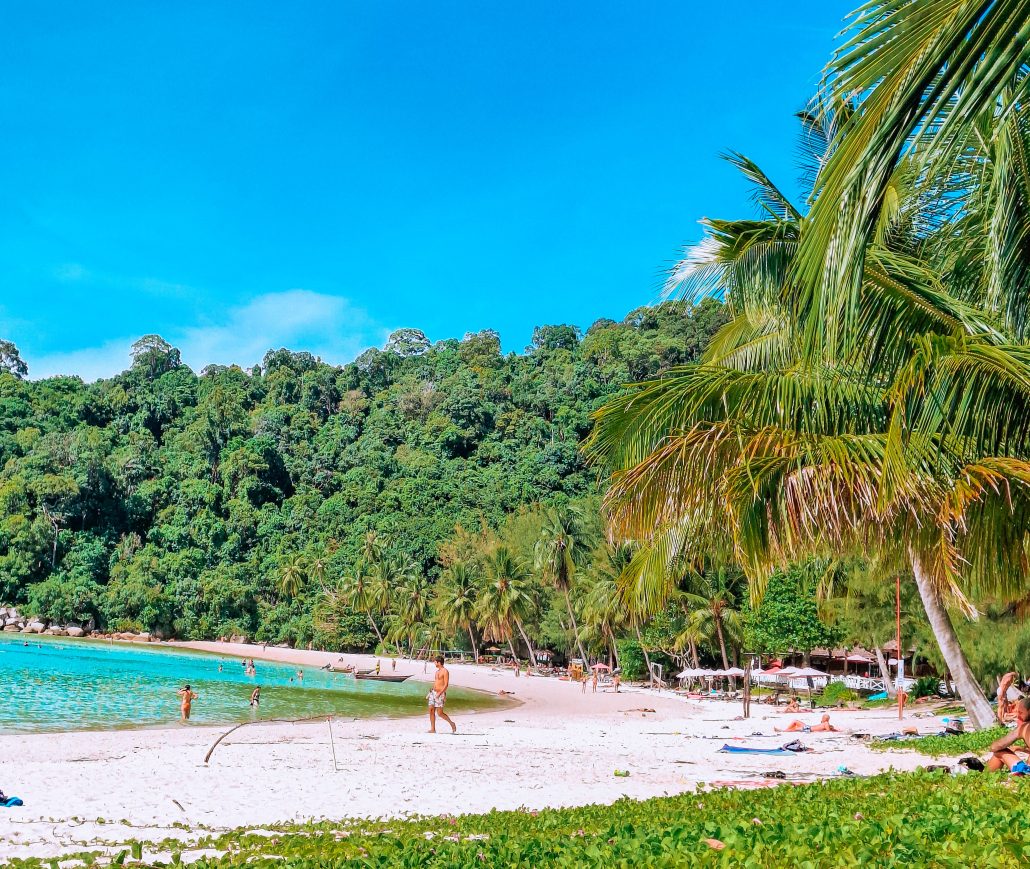 Isole Perhentian, la spiaggia del PIR